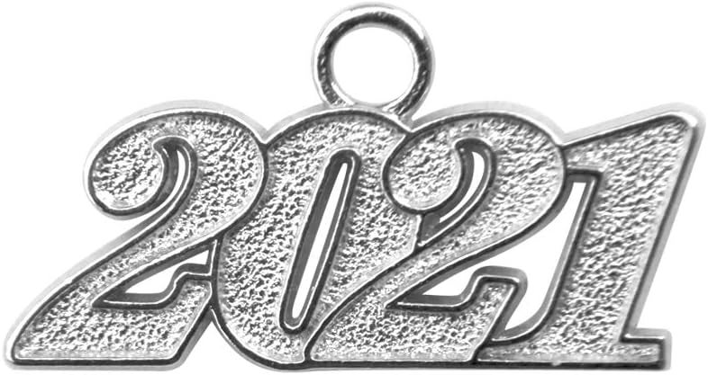 Endea Graduation Tassel Date Charm Silver Year - Image 1